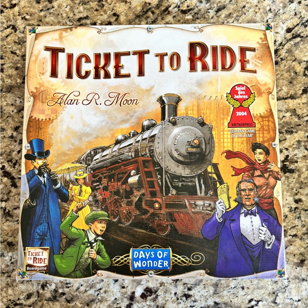 Ticket to Ride Board Game - Picture 2 of 2